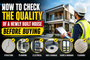 How to Check the Quality of a Newly Built House Before Buying or Taking Possession