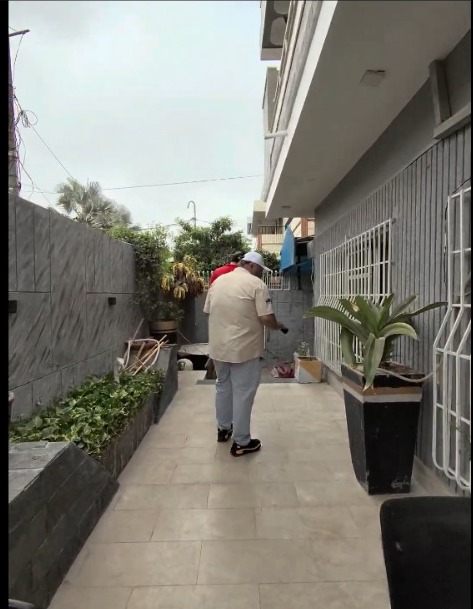 Inspection at gulshan house